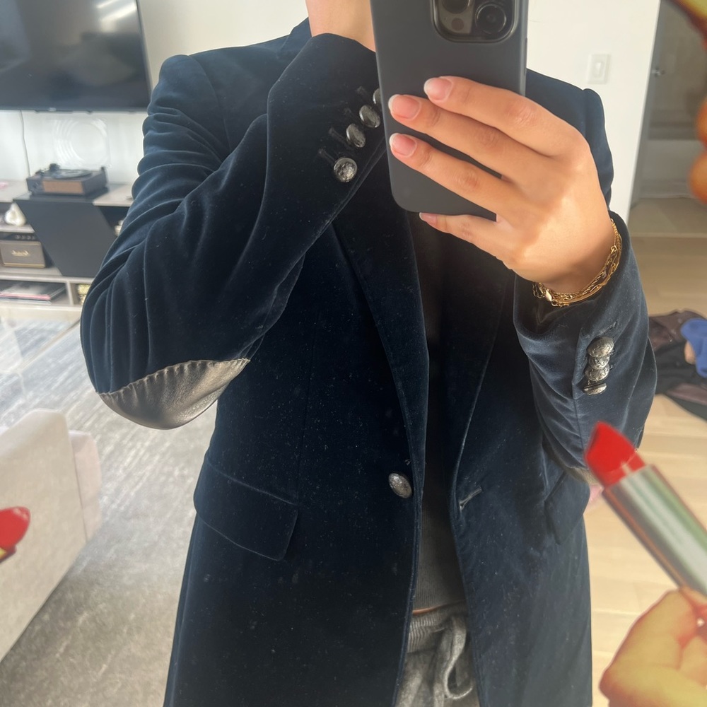 Joseph Velvet Blazer